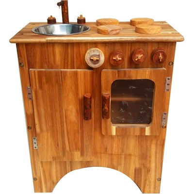 Combo Wooden Stove And Sink