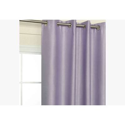 Lilac Blockout Eyelet Curtain 140x221cm