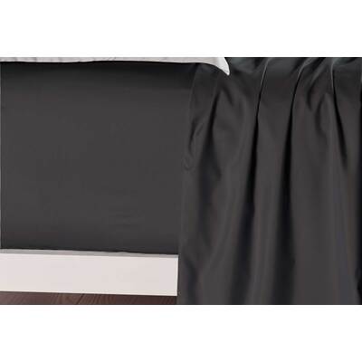 Single Size Black Color Fitted Sheet