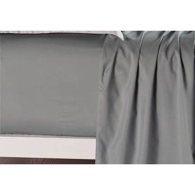 King Size Slate Color Fitted Sheet