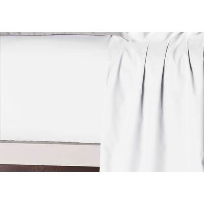 Single Size White Color Fitted Sheet