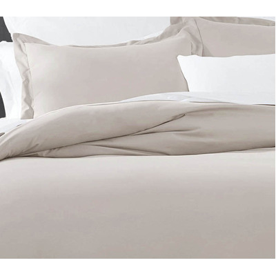 King Size Linen Color Quilt Cover Set (3PCS)