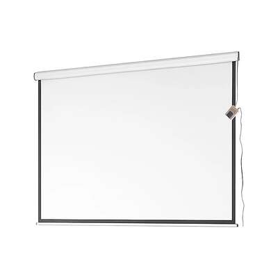 100" Electric Motorised Projector Screen Tv +Remote