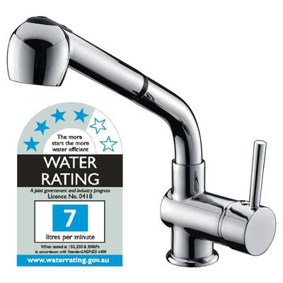 Kitchen Basin Mixer Tap Faucet w/Extendable Spray -Laundry