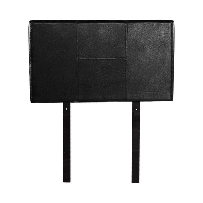 Pu Leather Single Bed Headboard Bedhead - Black
