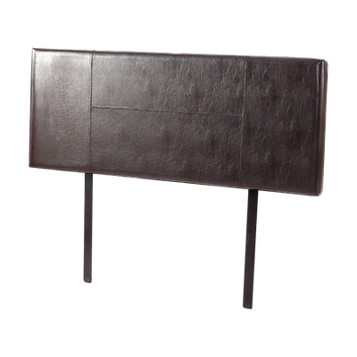 Pu Leather Double Bed Headboard Bedhead - Brown