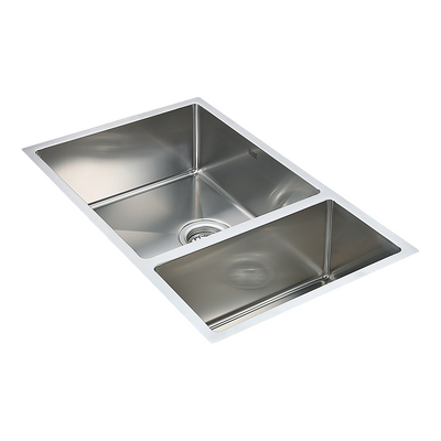 715x440mm Handmade Stainless Steel Kitchen Sink with Waste