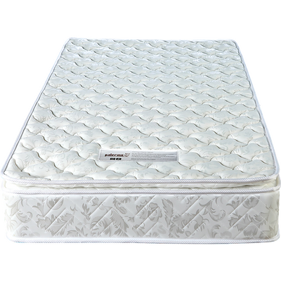 PALERMO Single Luxury Latex Pillow Top Topper Spring Mattress