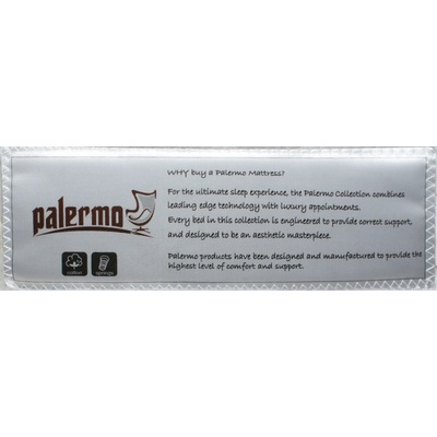 Palermo Double Luxury Latex Pillow Top Topper Spring Mattress