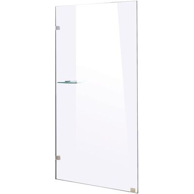900 x 2100mm Frameless 10mm Safety Glass Shower Screen