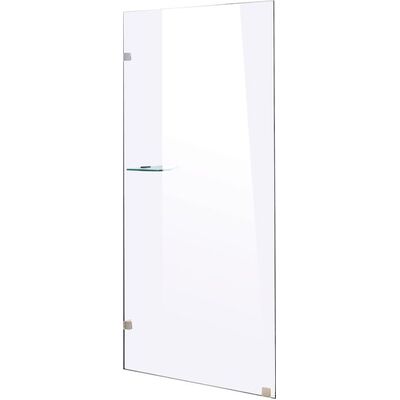 800 x 2100mm Frameless 10mm Safety Glass Shower Screen