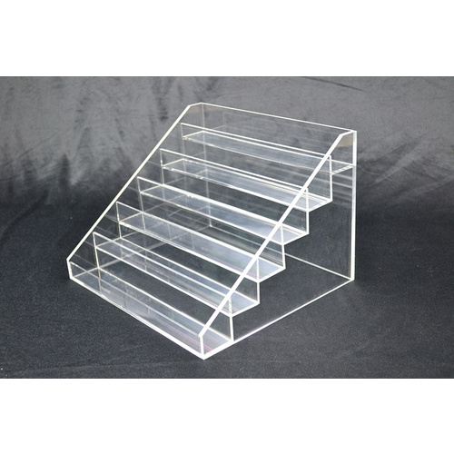Nail Polish Display 5mm Acrylic Stand 6 Tier Holds 48-54