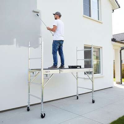 Professional Aluminium Safety Scaffolding Scaffold With Hatch