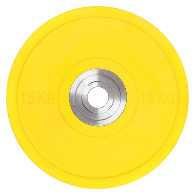 15Kg Pro Olympic Rubber Bumper Weight Plate