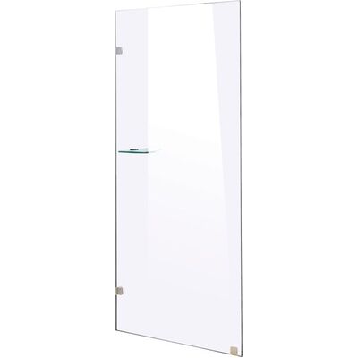 700 x 2000mm Frameless 10mm Safety Glass Shower Screen