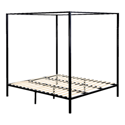4 Four Poster King Metal Bed Frame