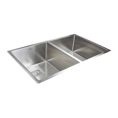 835x505mm Stainless Steel Kitchen Sink with Square Waste