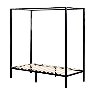 4 Four Poster Single Bed Frame