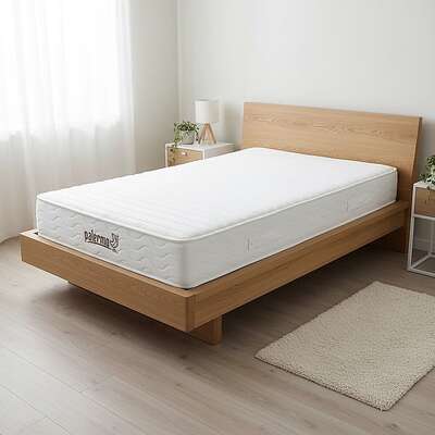 Contour Encased Coil King Single Mattress – Hybrid Support with CertiPUR-US Certified Foam Comfort Layers