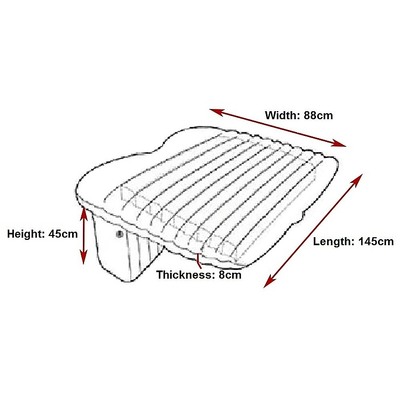 Air Bed Portable Mattress for Cars and 4WDs