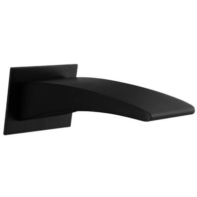 Waterfall Bath Spout Electroplated Matte Black