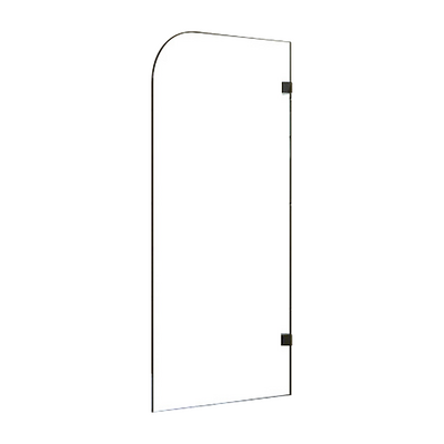 700 x 1450mm Frameless Bath Panel Glass Shower Screen