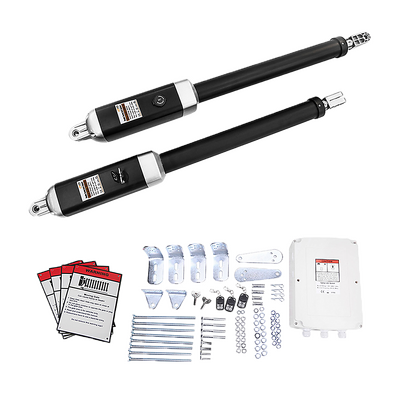1000Kg 20W Solar Double Swing Auto Motor Remote Gate Opener