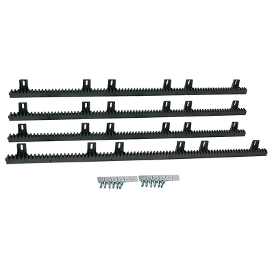 Sliding Gate Hardware Accessories Kit - 4M Gear Rack Track
