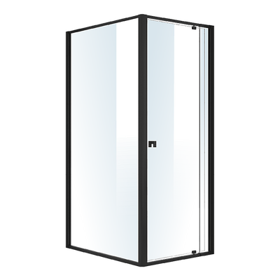 Semi Frameless Shower Screen (74~82)x 195cm & (98~101)x 195cm Side AS/NZS Glass