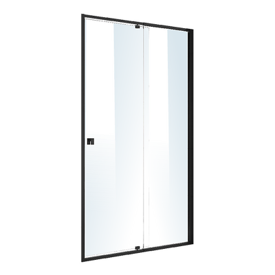 Adjustable Semi Frameless Shower Screen (114~122) x 195cm Australian Safety Glass
