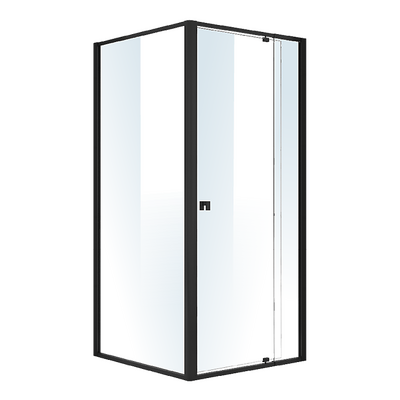 Semi Frameless Shower Screen (82~90)x 195cm & (89~92)x 195cm Side AS/NZS Glass