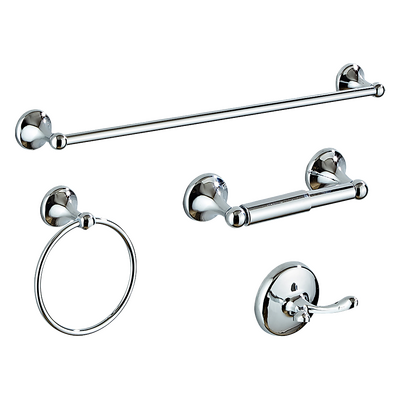 4 Piece Towel Bar Set Bath Accessories Bathroom Hardware