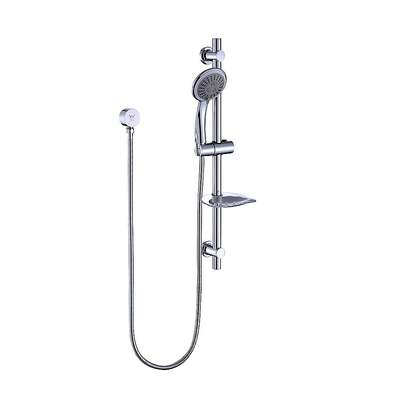 Premium Hand Held Shower Rail Soap Dish Bathroom Set