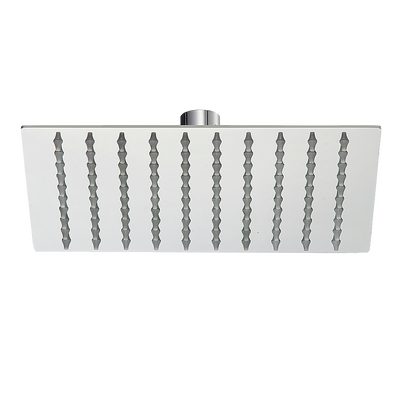 200Mm Shower Head Square 304Ss Polished Chrome Finish