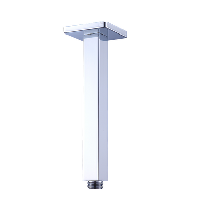 Shower Head Arm Wall Connector Square Bathroom Rainforest Showerhead