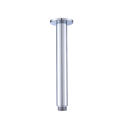 Shower Head Arm Wall Connector Round Bathroom Rainforest Showerhead