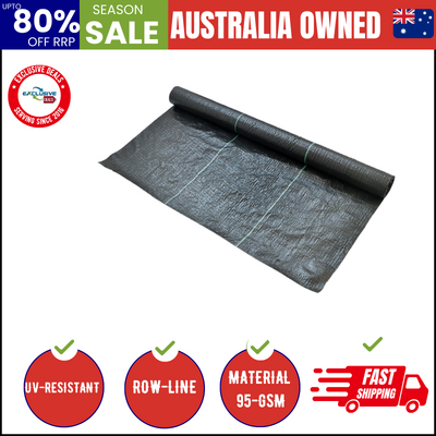 Heavy Duty Weed Control Pp Woven Fabric, 0.92M X 20M