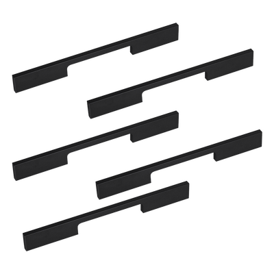 160Mm Black Kitchen Cabinet Handles