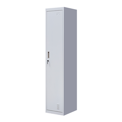 One-Door Locker for Office Home Storage Grey