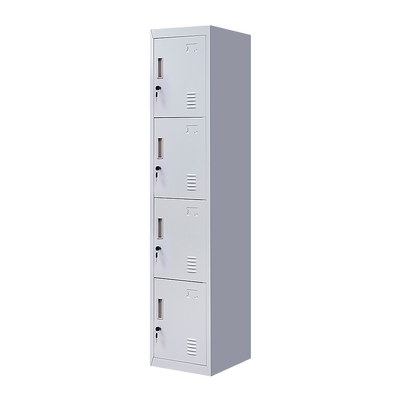 Quad-Door Vertical Locker Spacious Storage For Various Settings