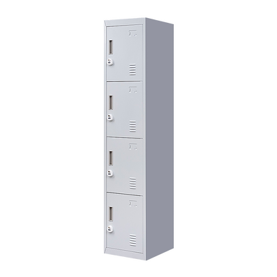 Quadruple-Door Vertical Wardrobe Ample Space For Storage