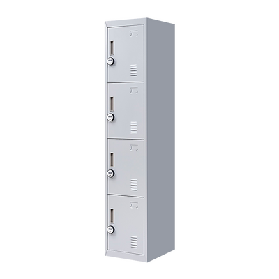 Four-Section Vertical Cabinet Neatly Organize Essentials
