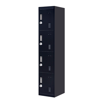Quadruple-Door Vertical Cabinet Organize With Ease