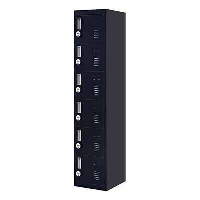 Hexa-Compartment Locker Efficient Organization For All Needs
