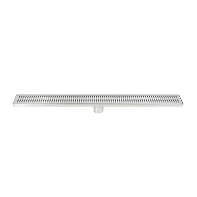 800Mm Stainless Steel Grate Shower Drain With Centre Outlet