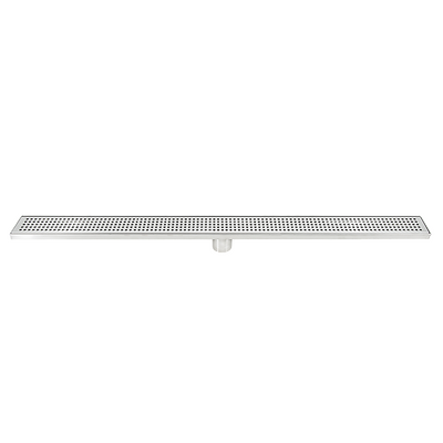 1000Mm Stainless Steel Grate Shower Drain Square Pattern
