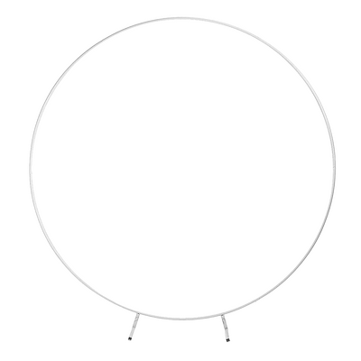 2M Wedding Hoop Round Circle Arch Backdrop Flower Display Frame
