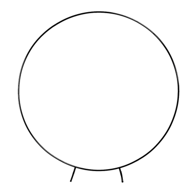 2M Wedding Hoop Round Circle Arch Backdrop Flower Display Stand
