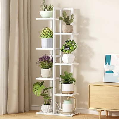 Tiered Bamboo Garden Stand