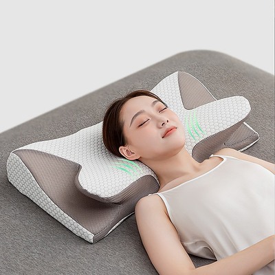 Soft Cervical Pillow For Neck Pain Relief Memory Foam Ergonomic